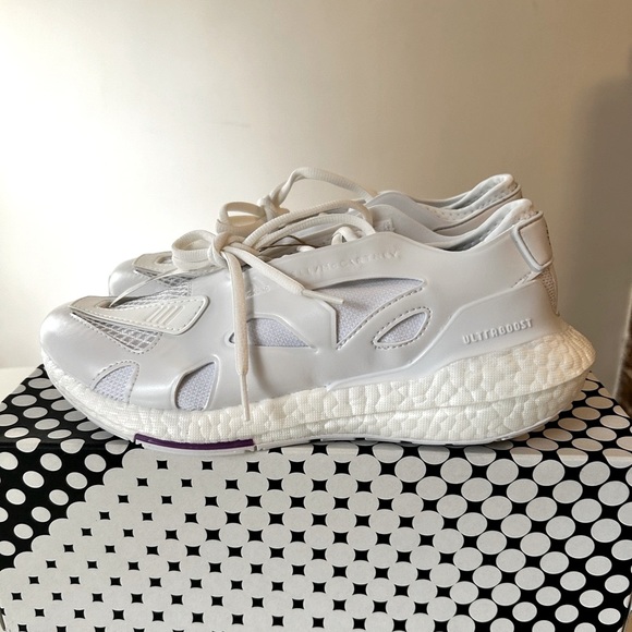 NWT Adidas Stella McCartney UltraBoost 22 Sneakers - Purple Accents - Picture 4 of 9